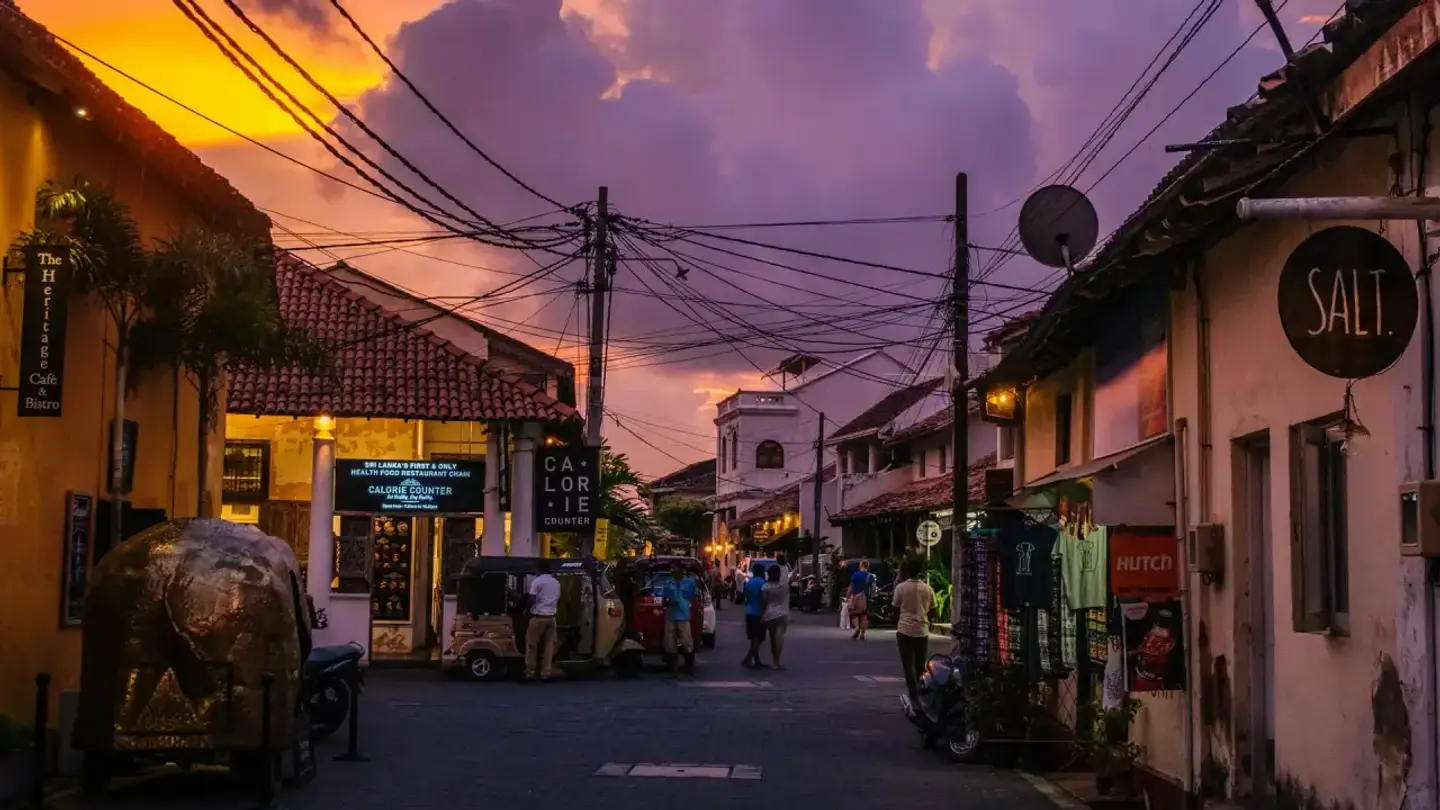 Galle Fort colonial heritage