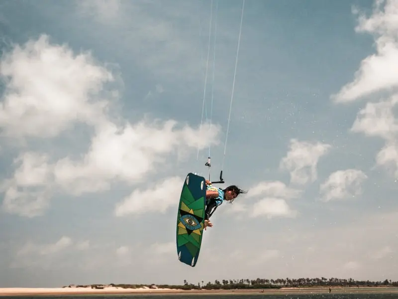 Kalpitiya kitesurfing lagoon Sri Lanka